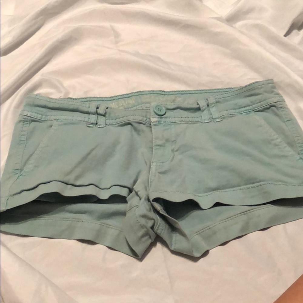 Blue shorts